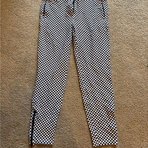 Betabrand Catstooth Pattern Pants